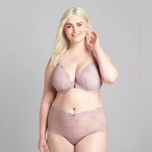 Lane Bryant Scallop Lace Wide-Side Thong